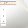 Stoff Lampenschirm E27/E14 Sockel Zylinderform Abdeckung Für Wand Schreibtischlampe Ersatz Kleines Retro Licht Zubehör Dekorativ Innen