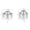 Alcohol stoves Dishes Food Warmer Camping for Picnic Backpacking Cooker A