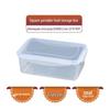 Stackable Transparent Plastic Fridge & Microwave Storage Box – Thickened, Sealed, and Fresh-Keeping for Frozen Foods.