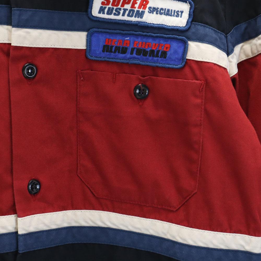 HYSTERIC Made In Japan Long Sleeve Work Shirt FREE Black and Others Women Used