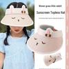 Kids' UV Protection Wide Brim Sun Hat - Outdoor Casual Summer Hat for Boys and Girls