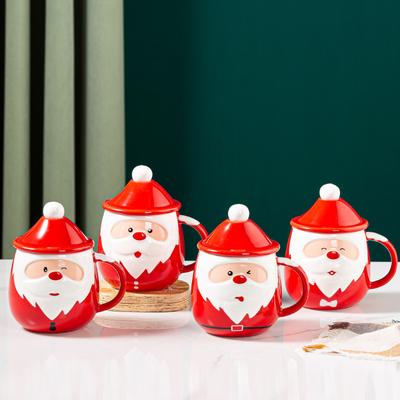 Christmas Gifts for Girls Creative Santa Claus Water Cup for Boys and Girlfriends Besties Sisters Practical Souvenirs