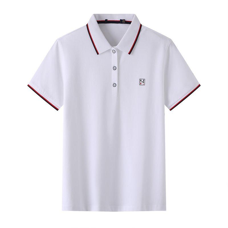 

Крупный бренд уходит из шкафа Сокращение бренда Распродажа Женская одежда Летняя мода Повседневный отложной воротник Женская рубашка поло Брендовые прилавки Оригинальный товар P2U00310 bleaching 155/80A