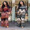 Women's Paisley Printed Kurta & Wide-Leg Trouser Set