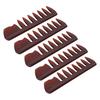 10pcs Styling Comb Wide Tooth Rounded Edge Thick Ergonomic Handle Lightweight Professional Comb for