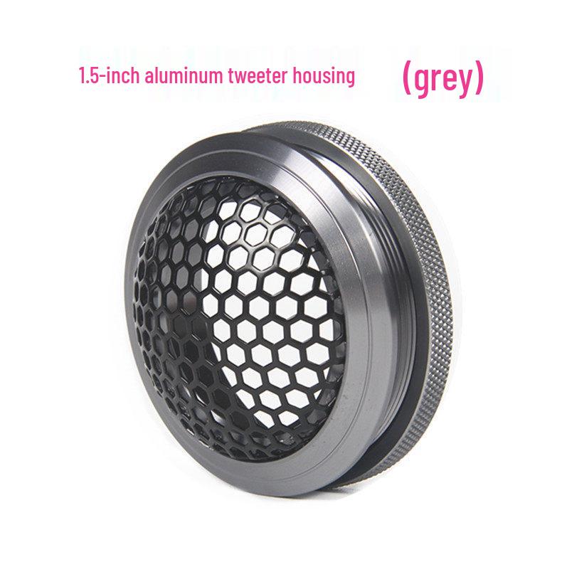 1.5-6.5 inch Car Speaker Aluminum Mesh Cover - A-pillar Protective Decorative Frame