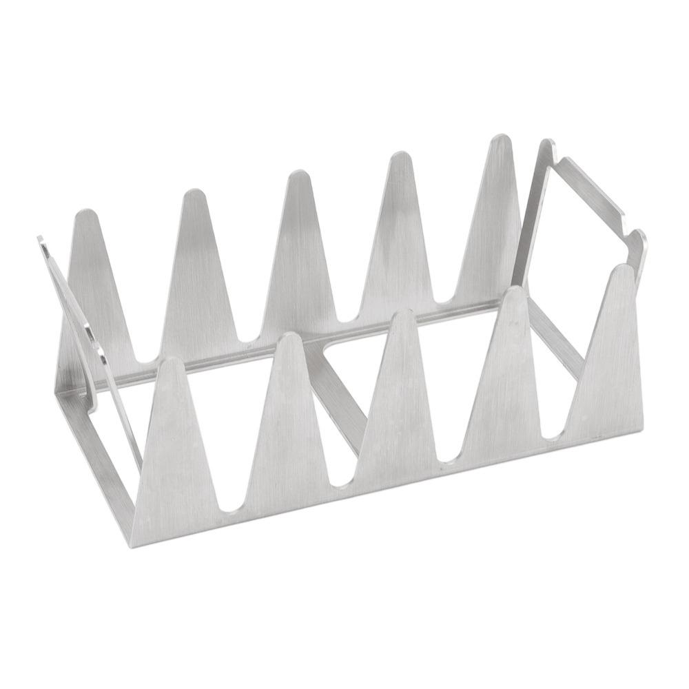 Stainless Steel Grill Rack Multi Slot Roasting Stand Multipurpose Barbecue Holder Picnic BBQ