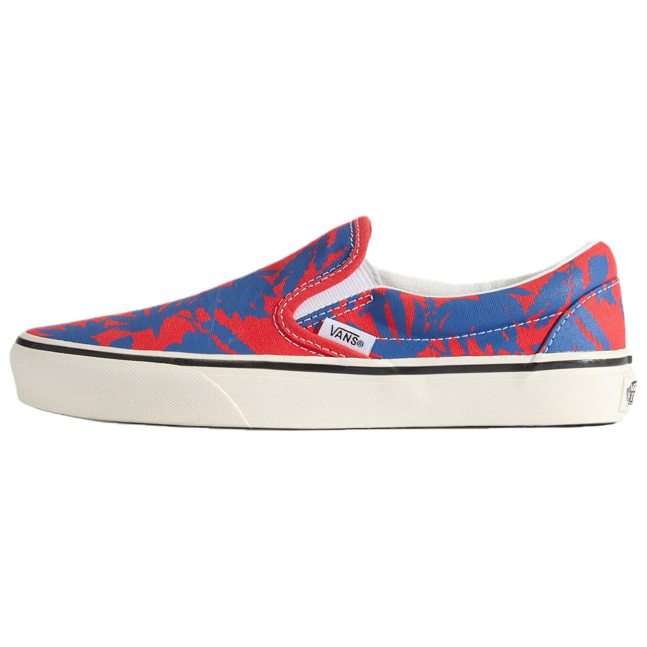 Vans CLASSIC SLIP On Скейтбордические Кроссовки Унисекс Красный Синий VN000D6YCYL 42.5