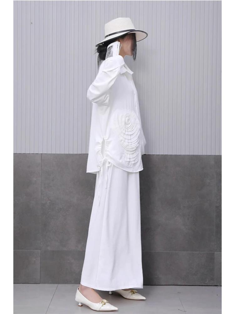 Xitao Three-dimensional Bandage Pant Set GYX1529