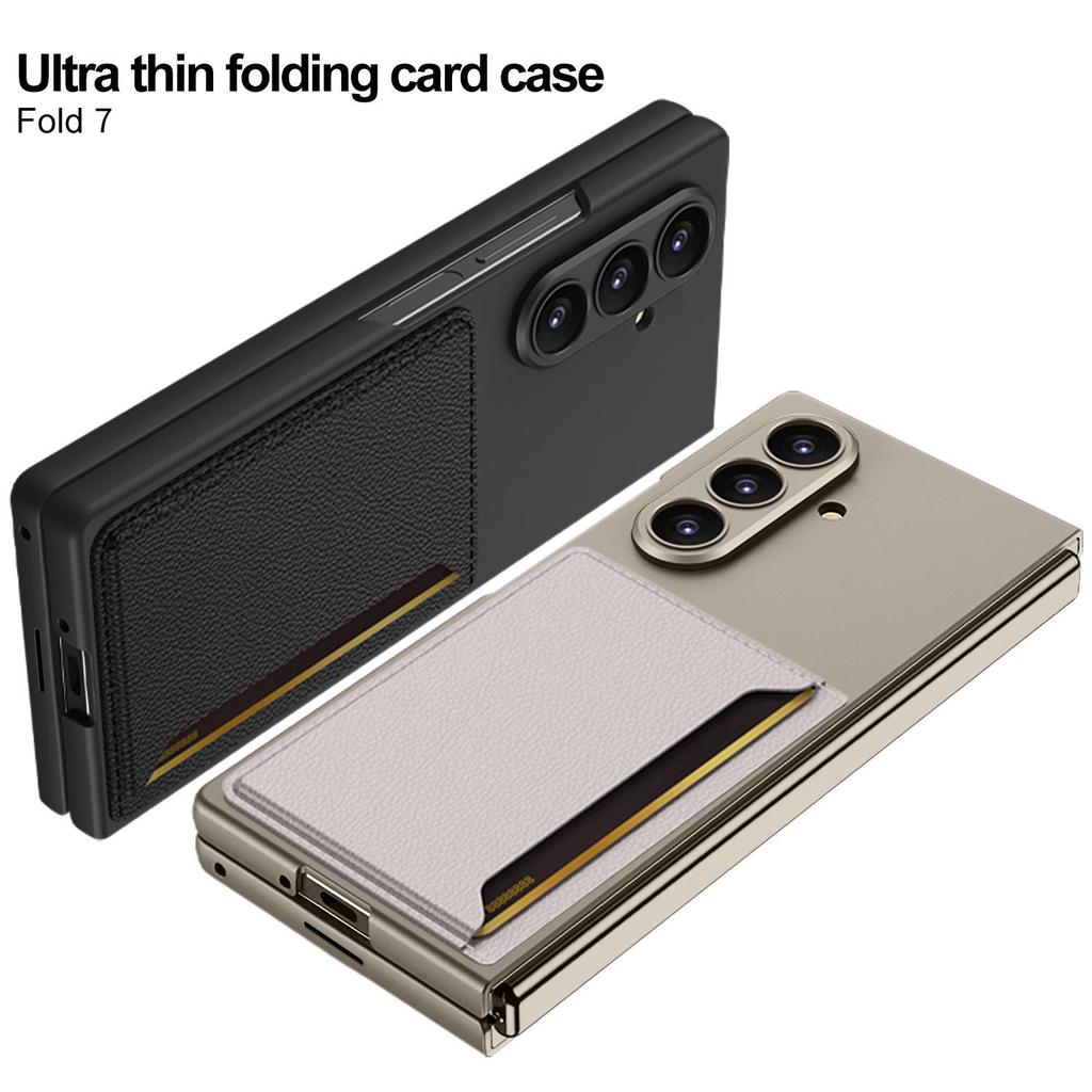 Galaxy Z Fold7 Ultra-Thin Folding Screen Phone Case with Card Holder