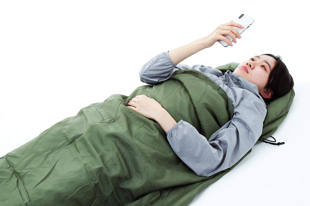 Emergency sleeping lightweight easy to long size of 210 safe for tall people Disaster prevention and crime prevention direct bag, Sherafu, carry, cm,
