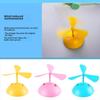 Creative Motorcycle Safety Helmet Suction Cup Propeller Rotatable Windmill Decor Kids Motorcycle Bike Helmet Fan Decoration