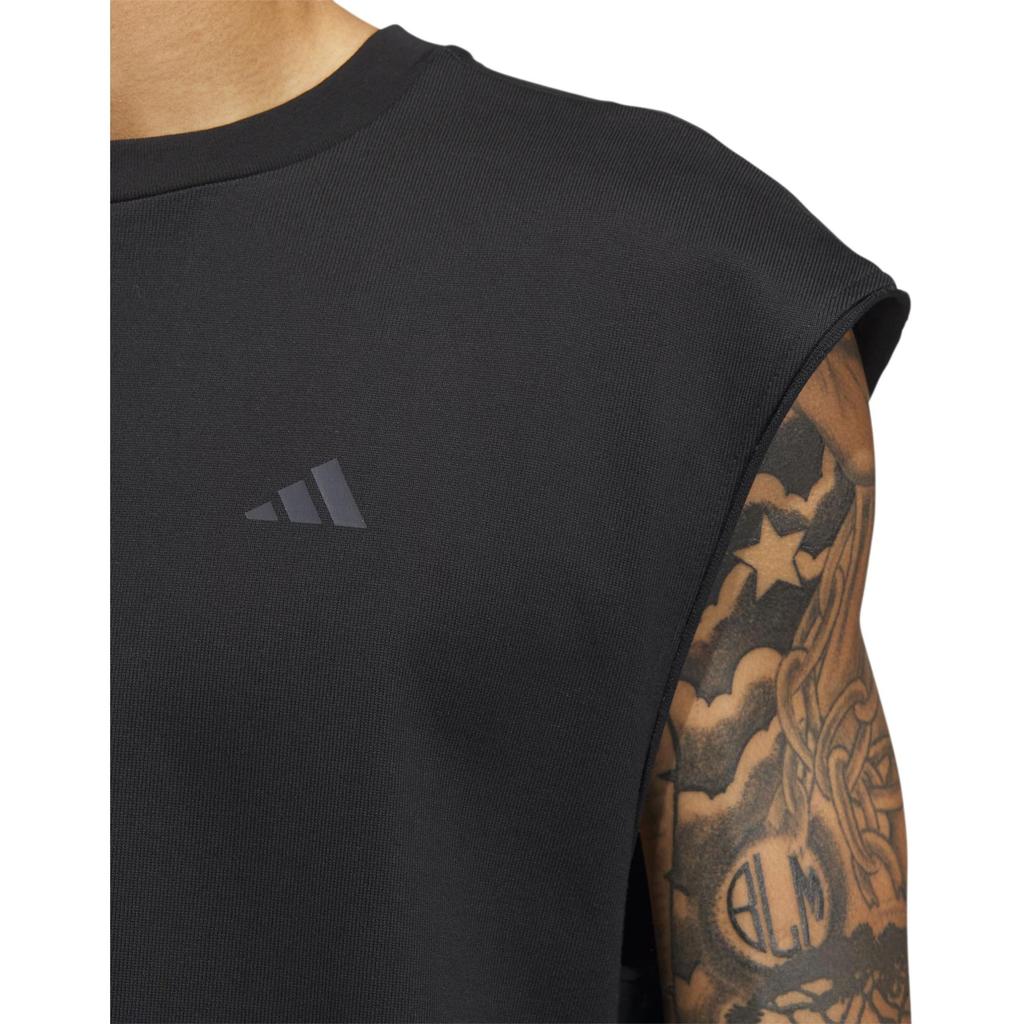 adidas Select Warm-Up Basketball Tank Top Men Tops Black IM4220