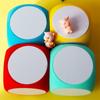 White Board Wipe Off Cube Multipurpose Write On/Wipe Off Cube DIY Blank Cube  Classroom