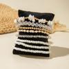 8pcs Mirad Color Brown Multi Piece Set Of Rice Bead Bracelet for Women Jewelry Personalized Matching Bracelet
