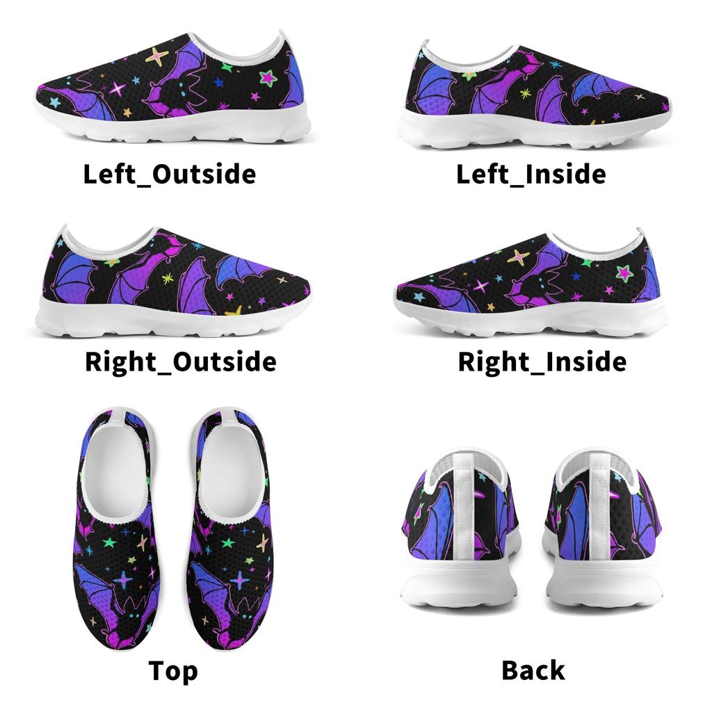 Breathable Running Shoes EU 36-48, Non Slip Mesh Sport Sneakers, Unisex Lace Up Walking Shoes for Men Women