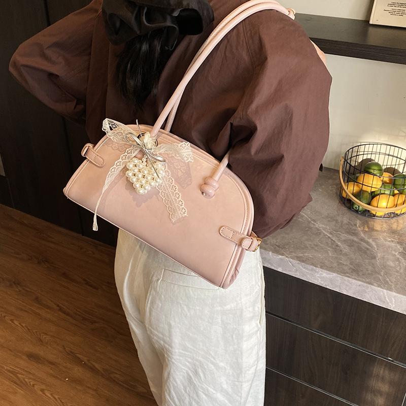 Simple Casual Large-capacity Commuter Bag Women's 2025 New Spring and Summer Fashion Versatile Shoulder Bag Tote Bag