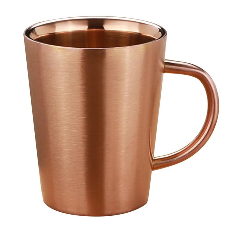 For Double Wall Stainless Steel Coffee Mug with lid Portable Cup Travel Tumbler Jug Milk Tea Cups Office Water Mugs