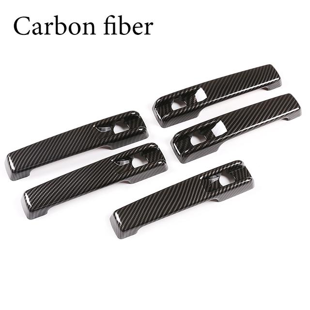 Car Outer Door Handle Decorate Door Bowl Protection Trim Cover for Mercedes-Benz G Class W463 W464 G65 G350 - Auto