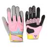 Men's and Women's Small Size Touch Screen Macaron Four-color Off-road Motorcycle Gloves Can Touch the Screen for Riding