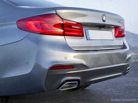 BMW 5 G30 Sedan - CHROME STRIP Rear Trunk Lid