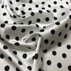 19 Momme Stretch Mulberry Silk Fabric Multi-Color Polka Dot Design Soft for DIY Sewing Summer Dress Shirt Cheongsam Fabric