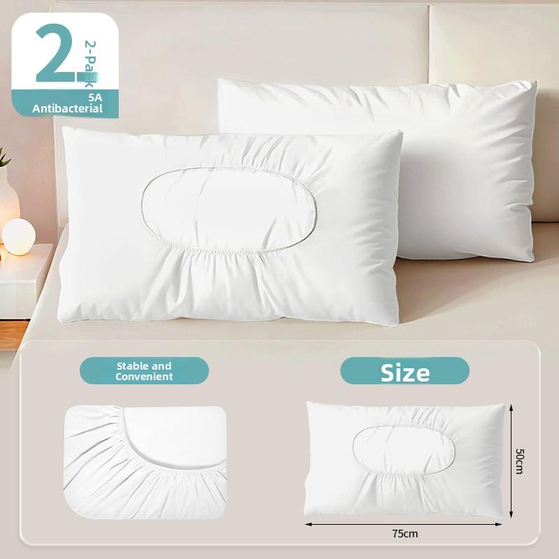 Thiened Disposable Pillowcase for Single And Double Beds in Hotels And Trains Travel Pillow Towel Large Size Quilt Cover