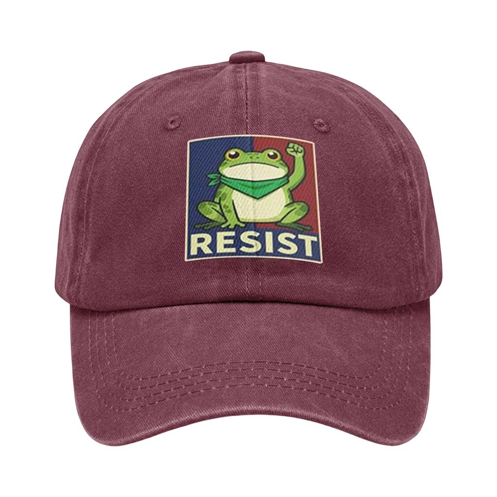 Baseball Cap With Retro , Cotton Washable Adjustable, A Gift For Friends