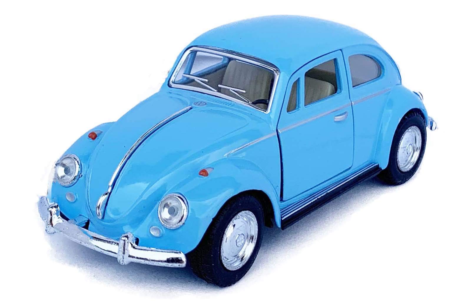 

KiNSMART 1967 Классический Жук Инерционная Миниатюрная Машинка Литая 1/32 (Светло-синий)