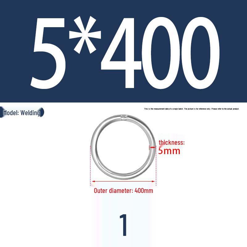 304 Stainless Steel Seamless O-Ring for Lifting and Hammock Yoga Connection