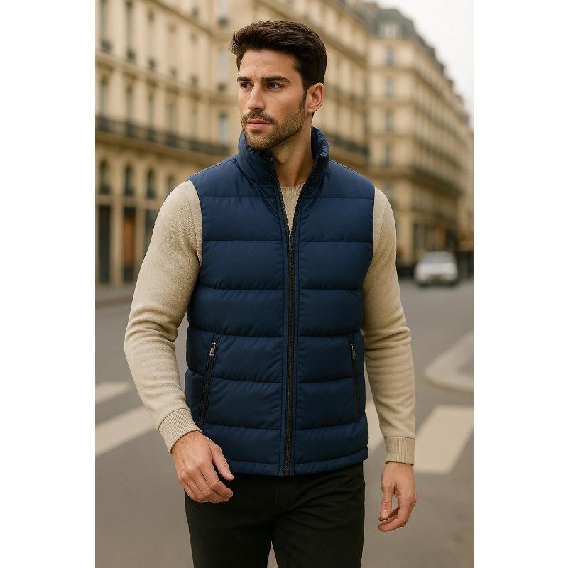 Женский жилет без рукавов на осень – Повседневный жилет на молнии для зимы и осени M