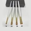 Eyebrow Eyelash Brush Eyebrow Mascara Brush with Opp Bag White Eyebrow Brush