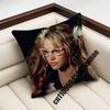 For American Singer B-Britney Spears Throw Pillow Case Sham 45X45Cm 35X35Cm Square Bedroom Pillowcase Cushion Cover