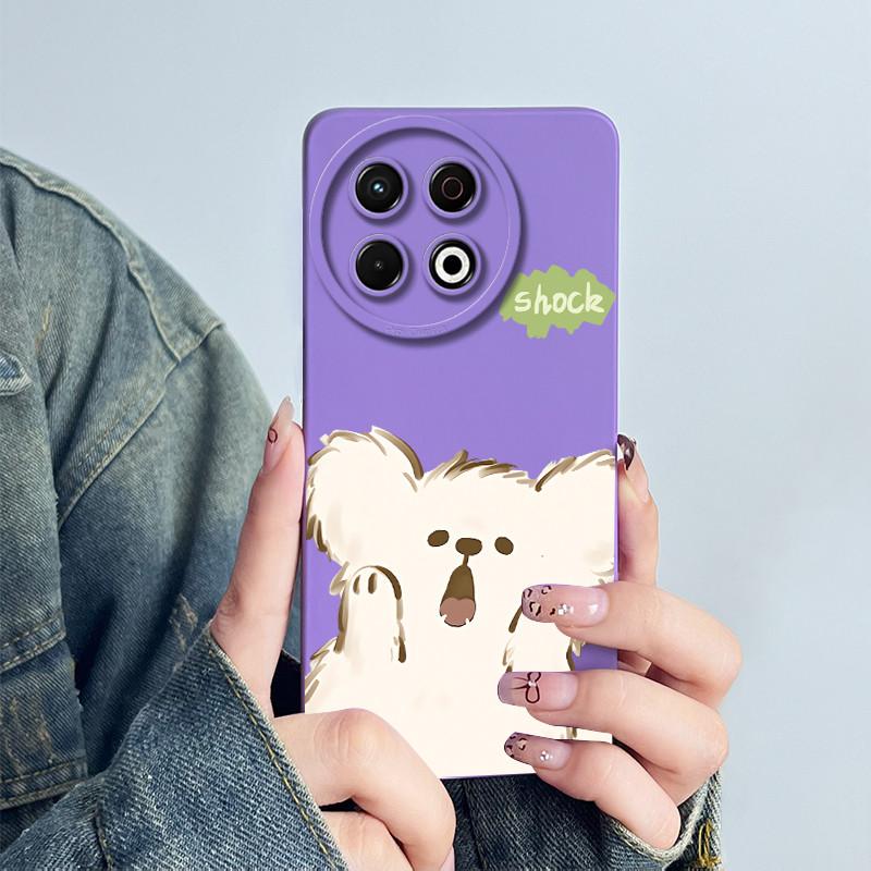 For Tecno Spark 30 Pro KL7 Phone Case 30Pro 4G Silicone Sweet Painted Shell Cartoon Funda Lovely Printed Protective Cover Casing