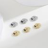 Stylish and Practical Earplugs Locking Clip Convenient Earplugs Retainer Large Earring Replacements for Studs Earrings