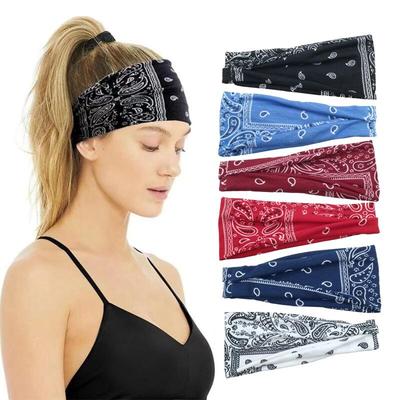 Boho Headbands Hair Bands Knoted Turban Headband Stretch Twist Head Wraps Stripe Cloth Head Bands for Women and Girls