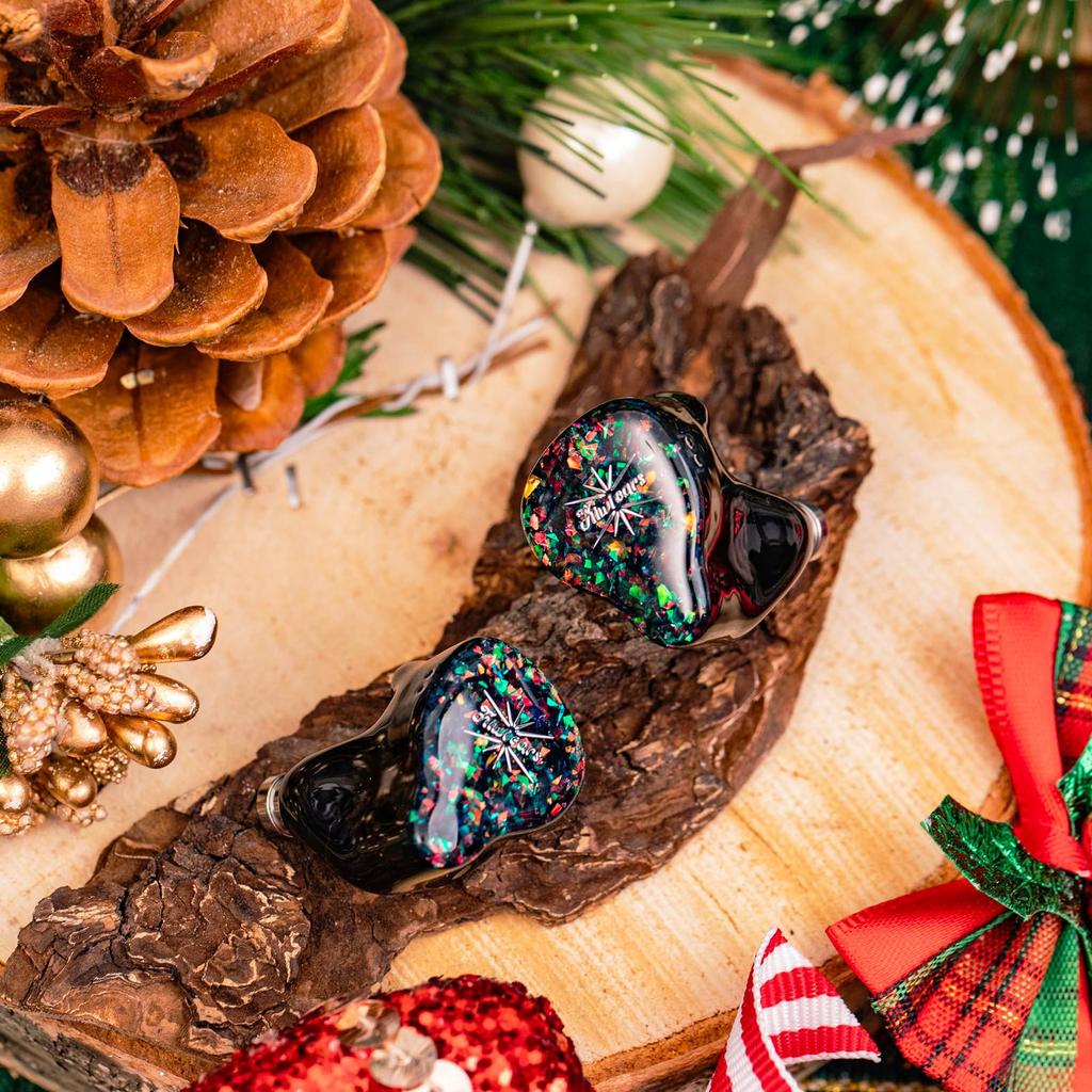 Linsoul Kiwi Ears Astral Hybrid (1DD+6BA) Professional Audiophile In-Ear Monitors with 10mm Dynamic Driver and Subwoofer, Six Balanced Armature