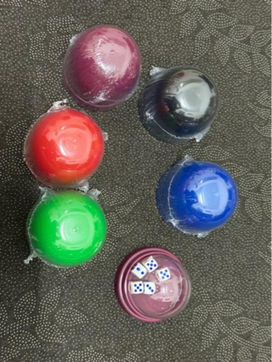 Anti-Spill Sieve with Transparent Lid, Tray, and Dice Cup Shaker