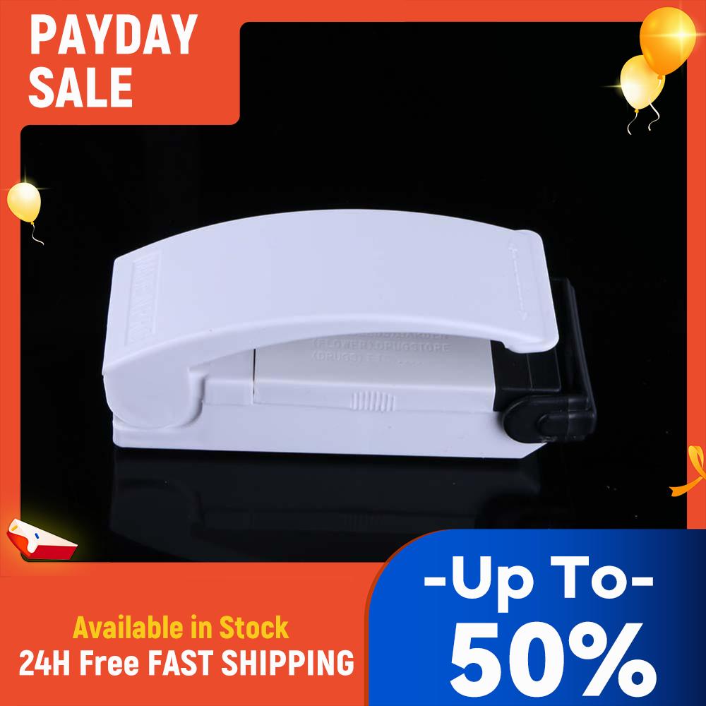 

Mini Bag Sealer Hand Pressure Handheld Snack Sealer Household Bag Sealer for Plastic Bags Food Saver Storage China Mainland