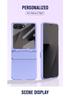 Samsung Z Flip 8 Hinged Phone Case with Integrated Full Coverage Protection for Flip 7/6