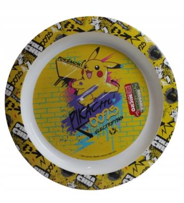 Pokemon PIKACHU Children's Plate, Plastic
