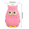 Hot Water Bottle Microwave Hting Silicone Cartoon Injection Hand Warmer Portable Cute Owl Shape 400ml