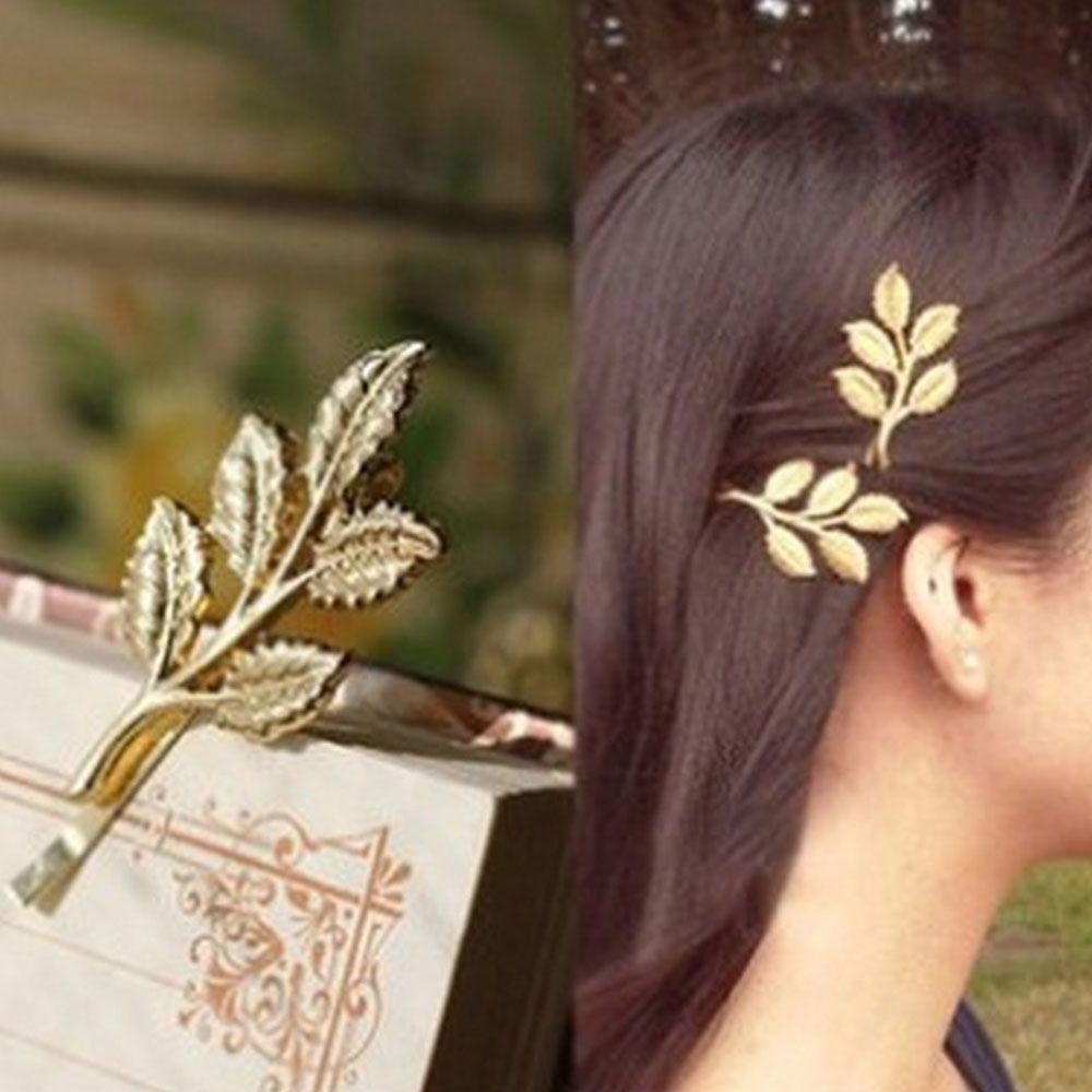 

Present Beautiful Girl Shiny Gift Metal Punk Lovely High Fashion 2 Pcs Hair Clip