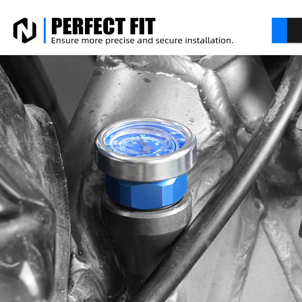 NICECNC For Suzuki DRZ400 DRZ400S DRZ400SM DR-Z 400 S SM 2000-2024 Aluminum Motorcycle Oil Temperature Thermometer Dipstick