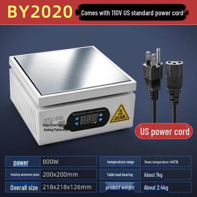 Bangyuan Cyfrowa Płyta Grzewcza z Regulacją Temperatury do Naprawy Telefonów z Wyświetlaczem LED