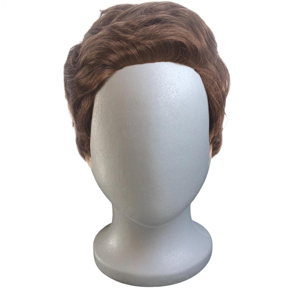 Foam Wig Head Mannequin Stand Holder Faceless Cosmetics Display Stand for Hair Travel Salon Hairpieces Model Hats Style