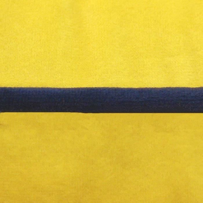 Housse de coussin - PAOLETTI - Meridian Signature Collection - Velours doux - 55 x 55 cm - Passepoil contrasté