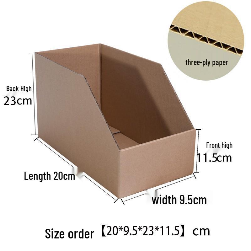 Five-Layer Super Hard Storage Organizer with Slanted Compartments for Warehouse or Supermarket