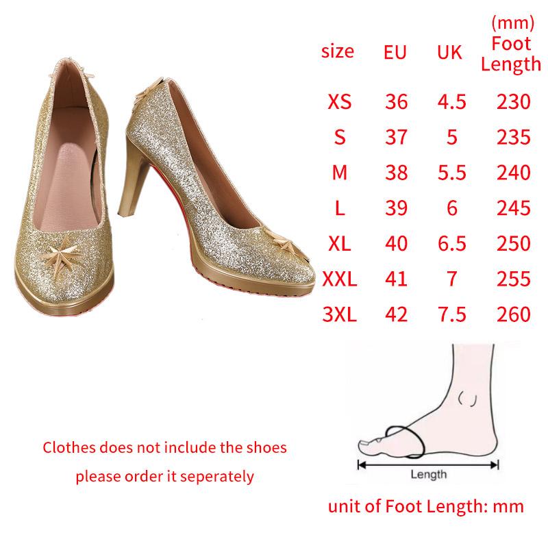 Star Rail Himeko Cosplay Kostuum Pruik Rood Haar Schoenen voor Spel Himeko Nova Huid Vrouwen Carnaval Feest Rolspel Jurk Outfits XXL