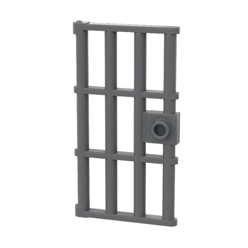 

Non-Toxic 10Pcs 60621 Door 1X4X6 Barred Building Blocks Kit With Stud Handle Particle Educational Diy Toys Children Birthday Kid Gifts 10pcs